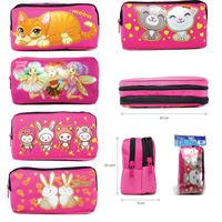 PİPPA KALEM ÇANTASI KIZ MODEL KK-120 ÇİFT BÖLMELİ 1