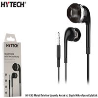 HYTECH KULAKLIK HY-XK5 KULAKİÇİ SİYAH MİKROFONLU 1