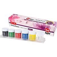 RED APPLE KUMAŞ BOYASI RK103-6 25 ML. 6 LI 1