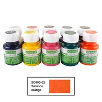 SÜDOR KUMAŞ BOYASI TURUNCU 25 ML 10 LU SD900-02 1