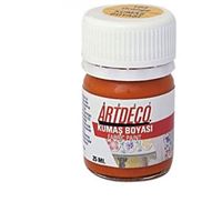 ARTDECO KUMAŞ BOYASI 25 ML TURUNCU 12 Lİ Y-010A-103 1