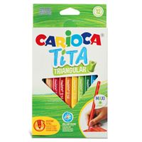 CARİOCA KURUBOYA TİTA MAXİ ÜÇGEN 12 RENK 42791 1