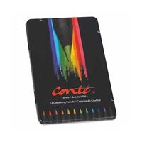 BİC CONTE KURUBOYA SULANDIRILABILİR METAL TENEKE 12 RENK 919300-927783 1
