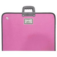 LİNEA PROJE ÇANTASI 53x38 KUMAŞ ASKILI İÇ CEPLİ ŞEKER PEMBE 1