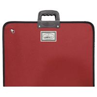 LİNEA PROJE ÇANTASI 53x38 KUMAŞ ASKILI İÇ CEPLİ BORDO KAHVE 1