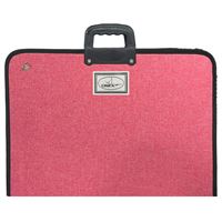 LİNEA PROJE ÇANTASI 53x38 KUMAŞ ASKILI İÇ CEPLİ PEMBE 1