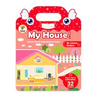 LİNO İLK STİCKER KİTABIM MY HOUSE TEKRAR TEKRAR KULLANILABİLEN LS-503 1