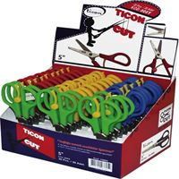 TİCON MAKAS OKUL TİPİ CETVELLİ YAYLI 30 LU 005Y 10884 1