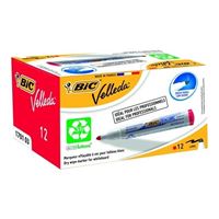 BİC TAHTA KALEMİ VELLEDA 1701 KIRMIZI 12 Lİ 904939 1