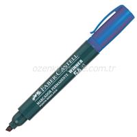 FABER MARKÖR KESİK UÇ 54 MAVİ 12 Lİ 152760 1