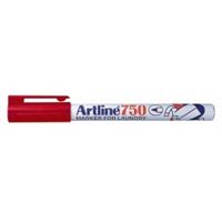 ARTLİNE KUMAŞ KALEMİ 750 KIRMIZI 07 MM 12 Lİ 1