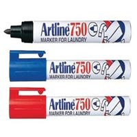 ARTLİNE KUMAŞ KALEMİ 750 MAVİ 07 MM 12 Lİ 1