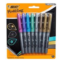 BİC PERMANENT MARKÖR FİNE METALİK 8 RENK 961441 1