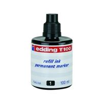 EDDING MARKÖR MÜREKKEBI E-T100-01 SIYAH 100 ML. 1