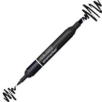 WİNSOR NEWTON PROMARKER LV-WN-0203383 ÇİFT TARAFLI BLUE BLACK 1