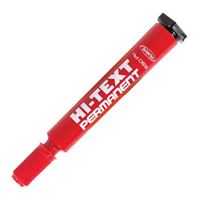 HI-TEXT MARKÖR YUVARLAK UÇ 830-PB KIRMIZI 12 Lİ 1