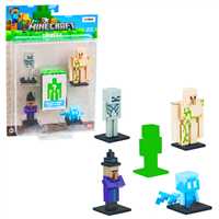 MİNECRAFT TOPPEEZ MC2040 3D FİGÜR KALEM BAŞLIĞI 5 Lİ SET 8+ 2