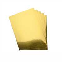 MCOLOR FON KARTONU 50x70 METALİK GOLD 10 LU 1