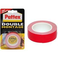 HENKEL PATTEX ÇİFT TARAFLI BANT 1871238 EKSTRA MONTAJ 19 MMx1,5 MT. 20 KG. 1