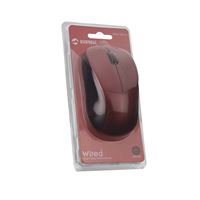EVEREST MOUSE SM-215 KIRMIZI USB KABLOLU 1