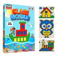 KUMTOYS GLASS MOSAİC KM5215 CAM MOZAİK 19x25 CM 6+ 1