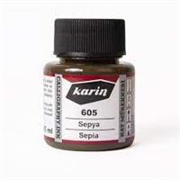 KARİN HAT MÜREKKEBİ SEPYA 45 ML. ŞİŞEDE 1
