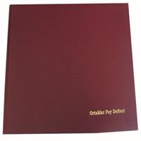 DİLMAN ORTAKLAR PAY DEFTERİ CİLTLİ 22,5x32 96 YP NUMARALI 5368 1