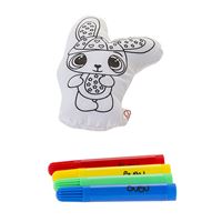 BUBU OYUN SETİ BUBU00068 PUFİDİIK DOSTLAR+4 AD KEÇELİ KALEM 1