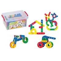 DEDE 03144 LEGO CLİCK CLACK PUZZLE KÜÇÜK BOX 96 PARÇA 1