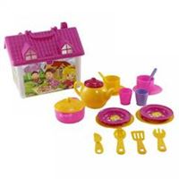 DEDE OYUNCAK 01593 CANDY ÇAY FİNCAN SETİ TEPSİLİ 1