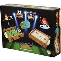 MATRAX AHŞAP HOKEY MASA MAÇI OYUNU 412 2IN1 3+ 1