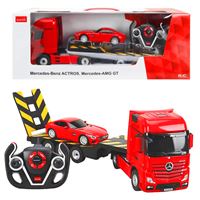 SUNMAN RASTAR KUMANDALI ARABA 74940 MERCEDES BENZ ACTROS - AMG GT USB IŞIKLI F/F 2.4GH 1:26 1:24 6+ 1