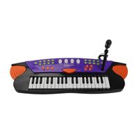 SUNMAN ORG 77037 MUSİCAL KEYBOARD MİKROFONLU MOR SİYAH 37 TUŞLU 1