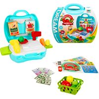 SUNMAN DREAM 8314 GÜZELLİK SÜPERMARKET VETERİNERLİK ÇANTALI SET 16-21 PARÇA 3+ 1