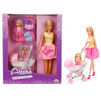 SUNMAN BEBEK 99116 ALİSHA PUSETLİ SET 3+ 1