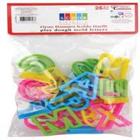 SÜDOR OYUN HAMURU KALIBI HARFLİ 26 LI SO18 1