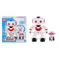 BİRLİK KUMANDALI AKILLI ROBOT J605-2 PİLLİ IŞIKLI MÜZİKLİ 3+ 1