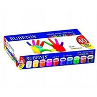 RUBENİS PARMAK BOYASI ŞİŞE 30 ML. 10 LU RPB-30-10 1