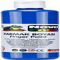 NOVA COLOR PARMAK BOYASI 250 GR MAVİ NC-443 1