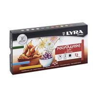 LYRA TOZ PASTEL BOYA POLYCRAYON SOFT 12 RENK 5651120 1