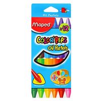 MAPED PASTEL BOYA 12 RENK YAĞLI COLOR PEPS 864010 1