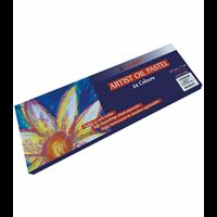 PONART PASTEL BOYA 24 RENK ARTİST KARTON KUTU PYP-24 1