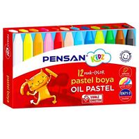 PENSAN KİDZ PASTEL BOYA 12 RENK 98060 1