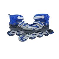 CAN SPORT PATEN ALÜMİNYUM AYARLANABİLİR 34-37 PEMBE-MAVİ 1
