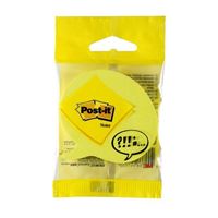 3M POST-İT 70x70 KONUŞMA BALONU ŞEKİLLİ 225 YP. NEON 2007SP 1