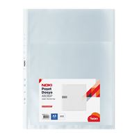 NOKİ POŞET DOSYA A3 DİKEY 25 Lİ 4836-P 1