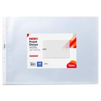 NOKİ POŞET DOSYA A3 YATAY 25 Lİ 4836-L 1