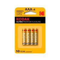 KODAK KALEM PİL İNCE AAA ULTRA PREMİUM ALKALİNE K3A-4 281340 4 LÜ 1