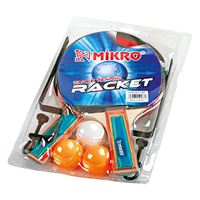MİKRO RAKET SET FİLELİ 3 TOPLU 2 Lİ F-168 1