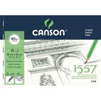CANSON RESİM DEFTERİ 35x50 SPİRALLİ 120 GR 15 YP 120153550 1